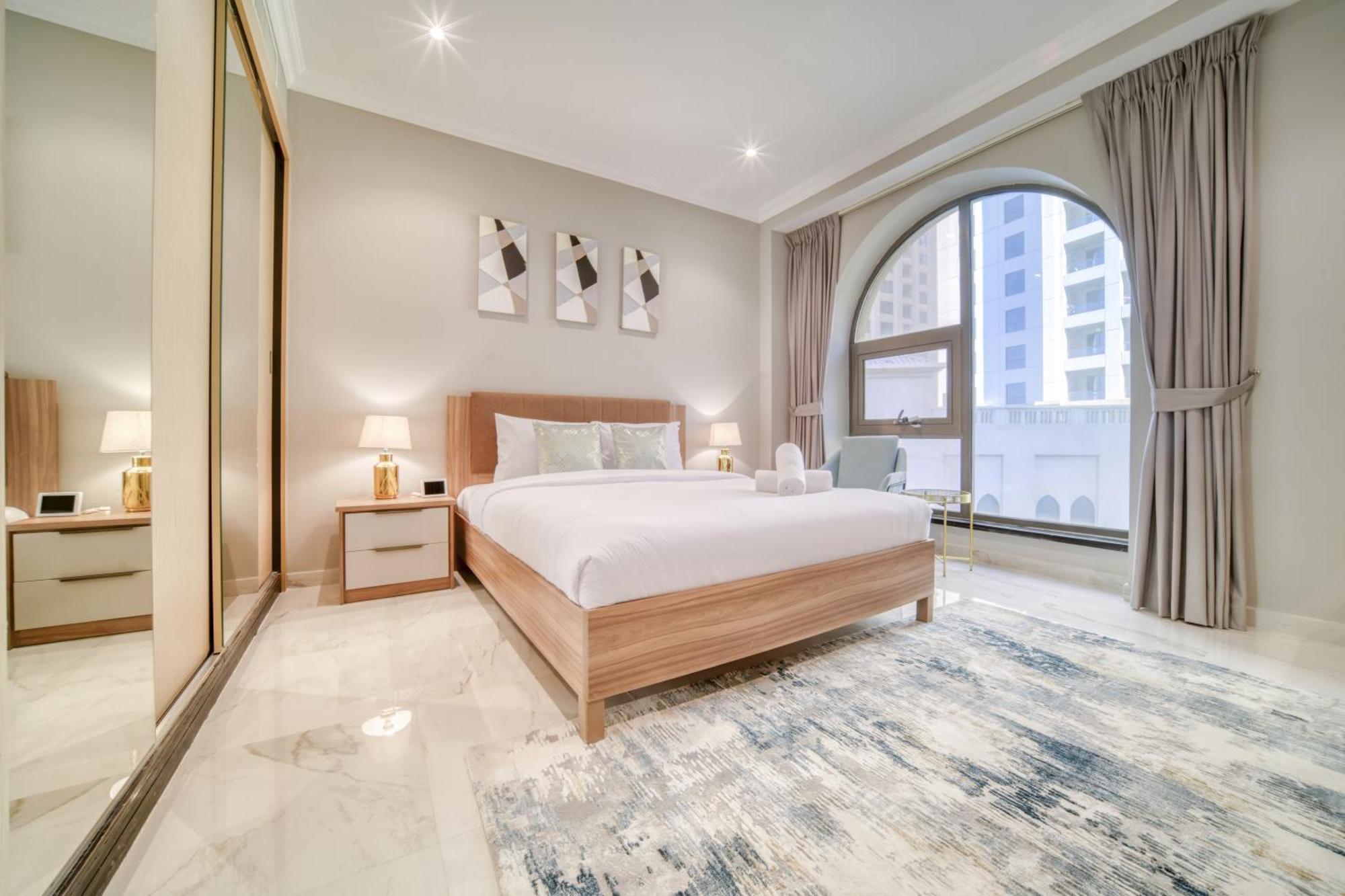 Luxurious 4 Bedroom Duplex With Terrace & Sea View 迪拜 外观 照片